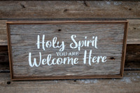 Holy Spirit You Are Welcome Here