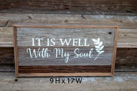 It Is Well With My Soul