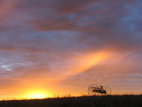 SUNRISE RAKE LIGHT RAY IMG_4600